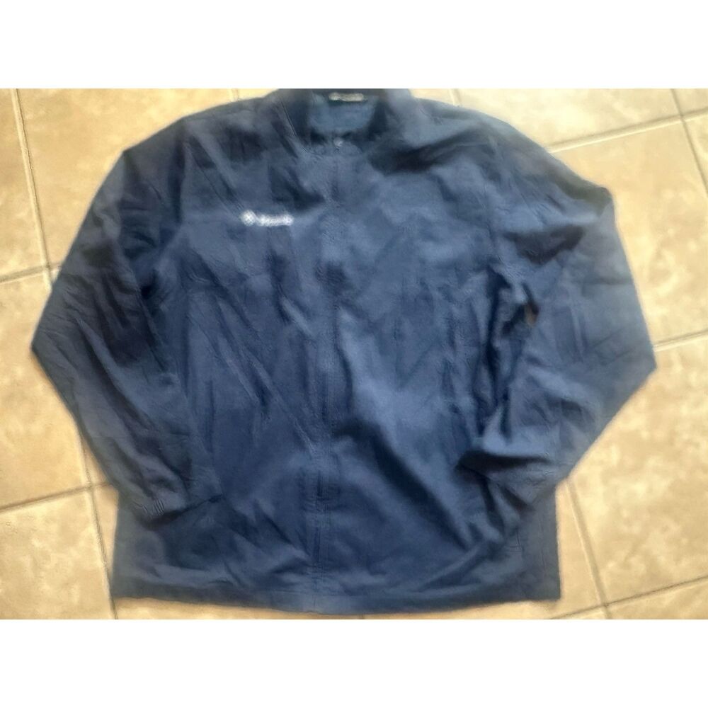Travis Mathew XXL 2XL Customized Full Zip Jacket Navy